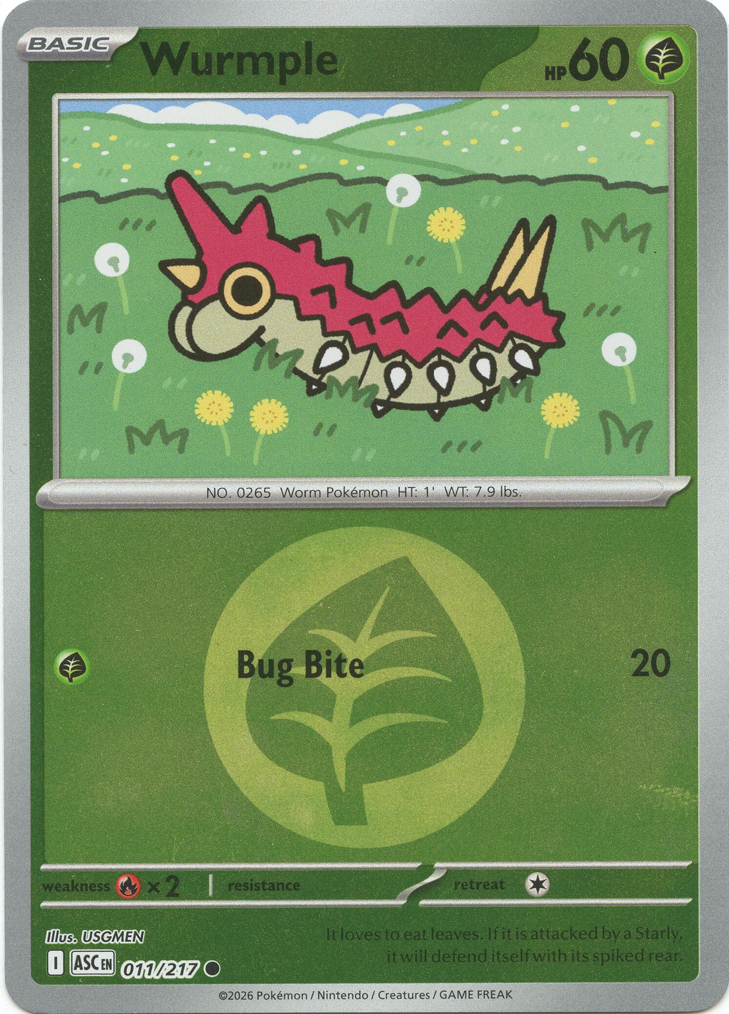 Wurmple (Energy Symbol Pattern)