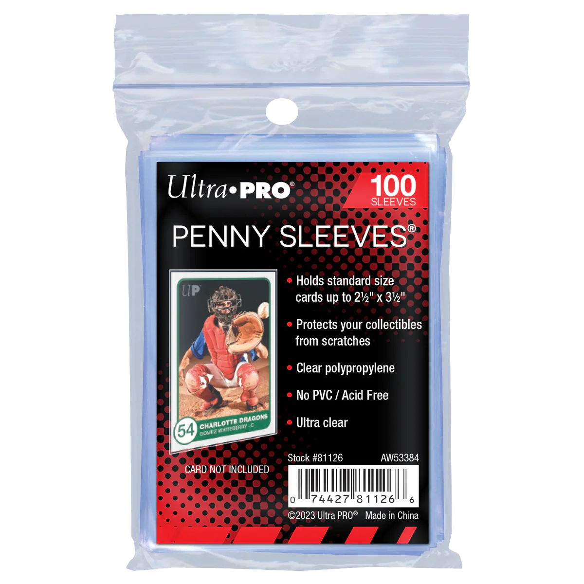 Ultra Pro: Penny Sleeves (100 stk.)
