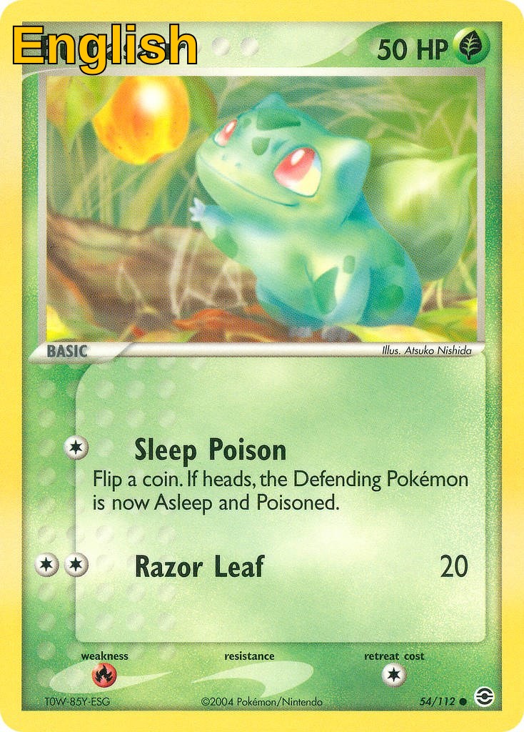 Bulbasaur - 054/112