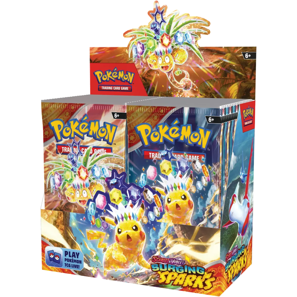 Pokémon TCG: Scarlet & Violet – Surging Sparks Booster Box