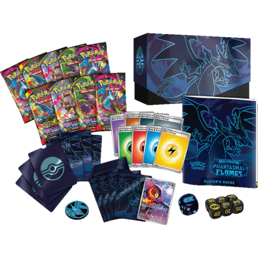 Pokémon TCG: Mega Evolution: Phantasmal Flames - Elite Trainer Box
