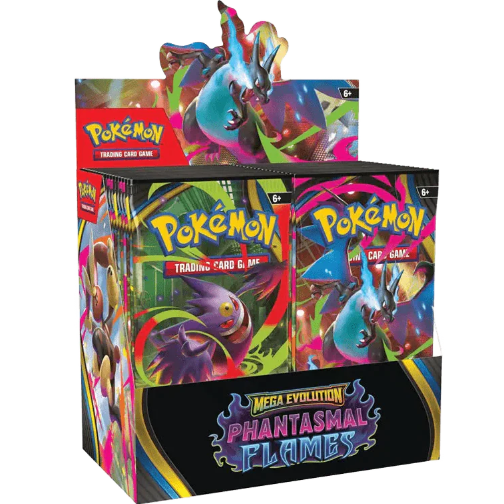 Pokémon TCG: Mega Evolution: Phantasmal Flames - Booster Box