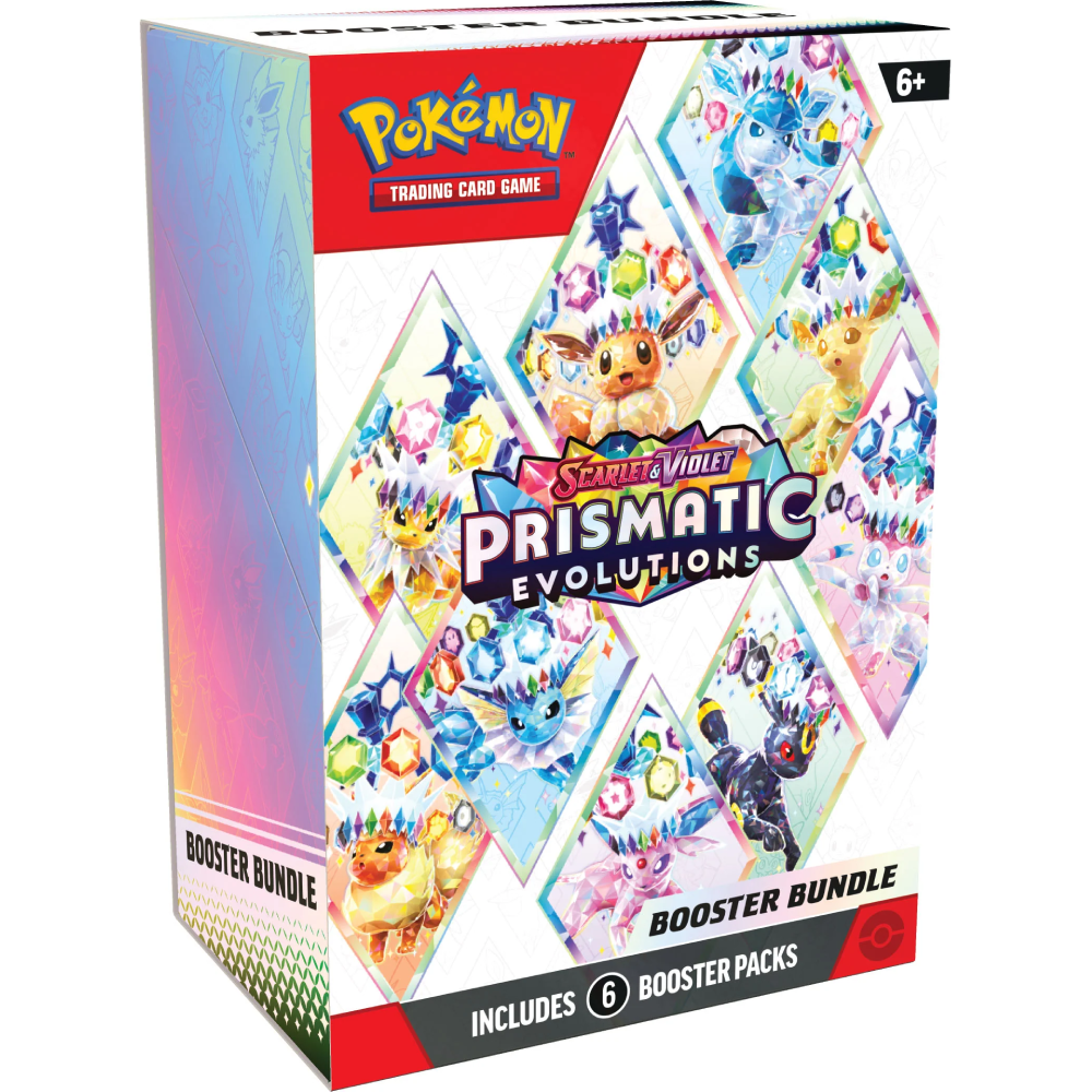 Pokémon TCG: Scarlet & Violet: Prismatic Evolutions - Booster Bundle