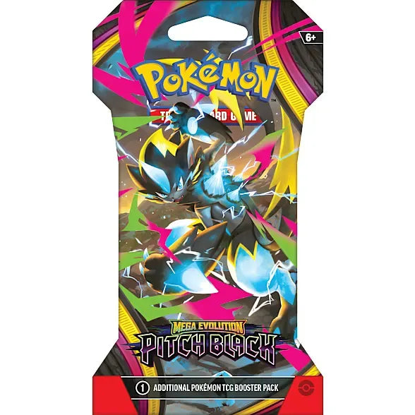 Pokémon TCG: Mega Evolution: Pitch Black - Sleeved Booster Pack