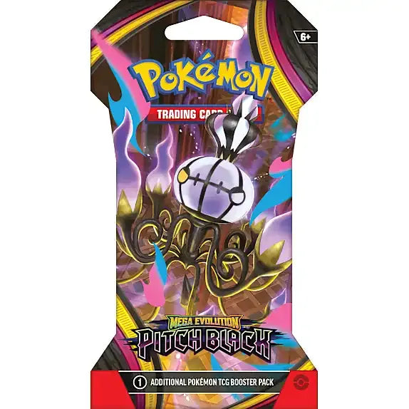 Pokémon TCG: Mega Evolution: Pitch Black - Sleeved Booster Pack